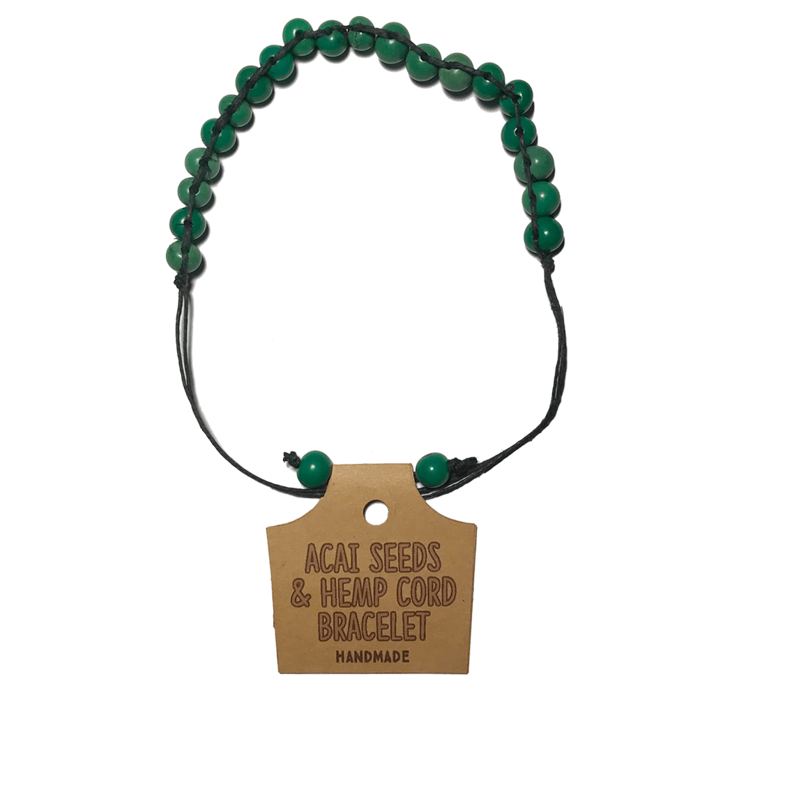 Eco Friendly Açaí and Hemp Cord Bracelet - Radiant Crush