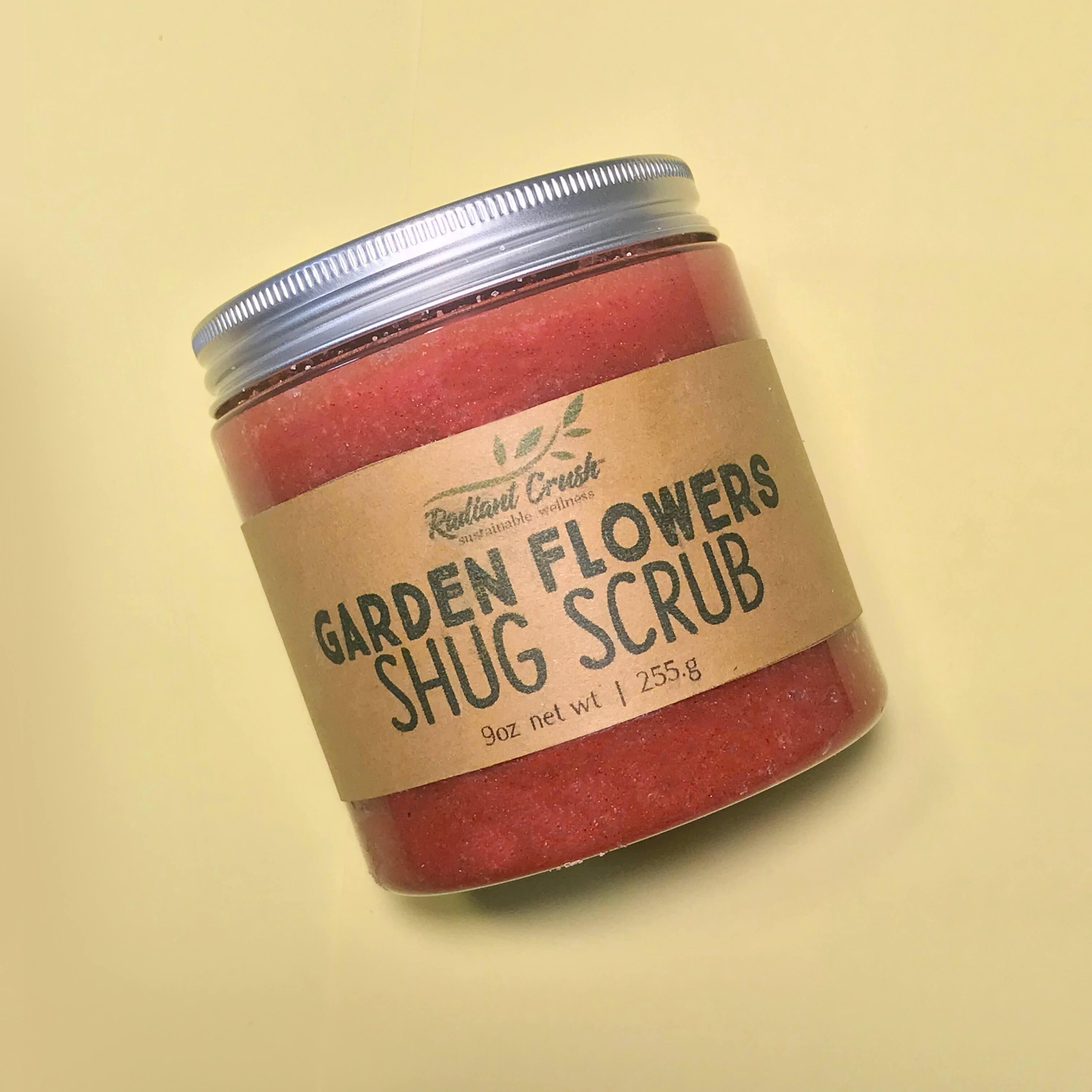 Radiant Crush -- Garden Flowers Shug Scrub