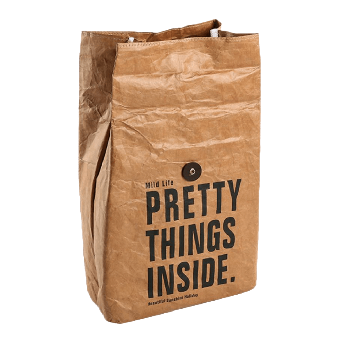 Lunch Bag Kraft Paper Reusable - Radiant Crush