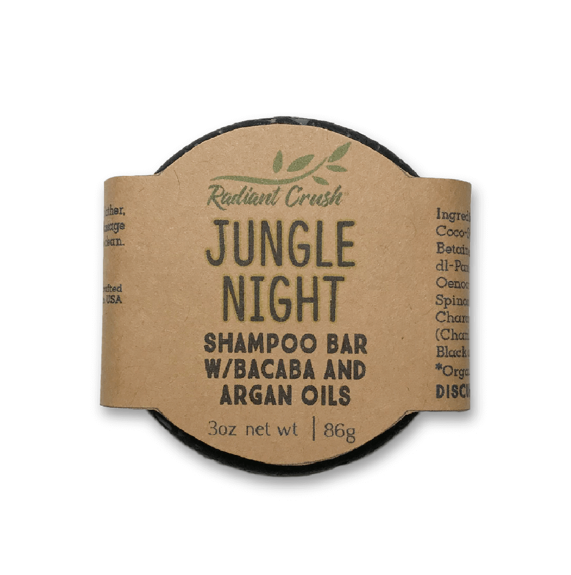 Shampoo Bar Jungle Night 3oz - Radiant Crush