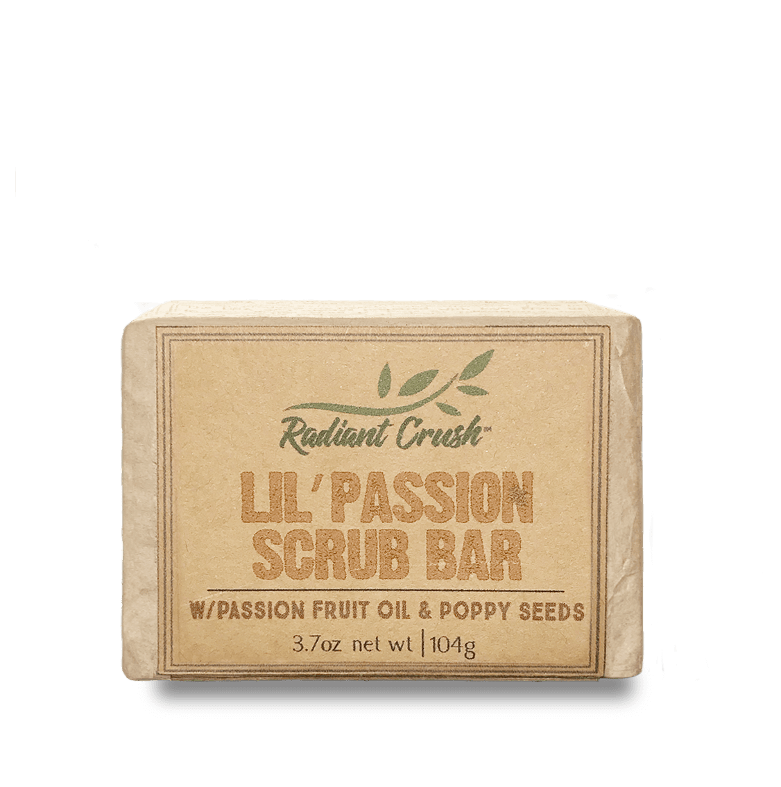 Passion Fruit Scrub Bar Soap - Radiant Crush