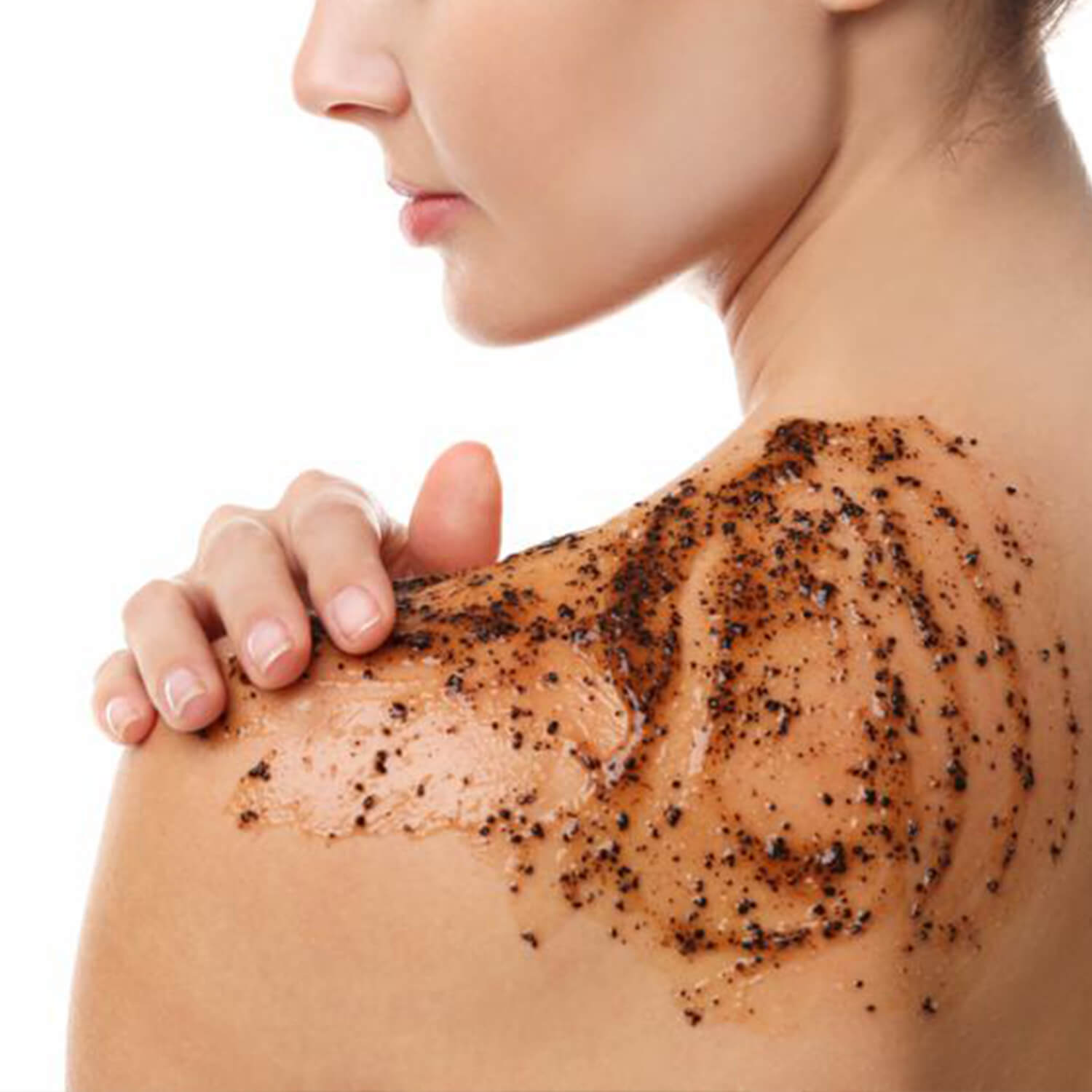 SOS Body Buffer. No Mess Coffee Scrub 6oz - Radiant Crush