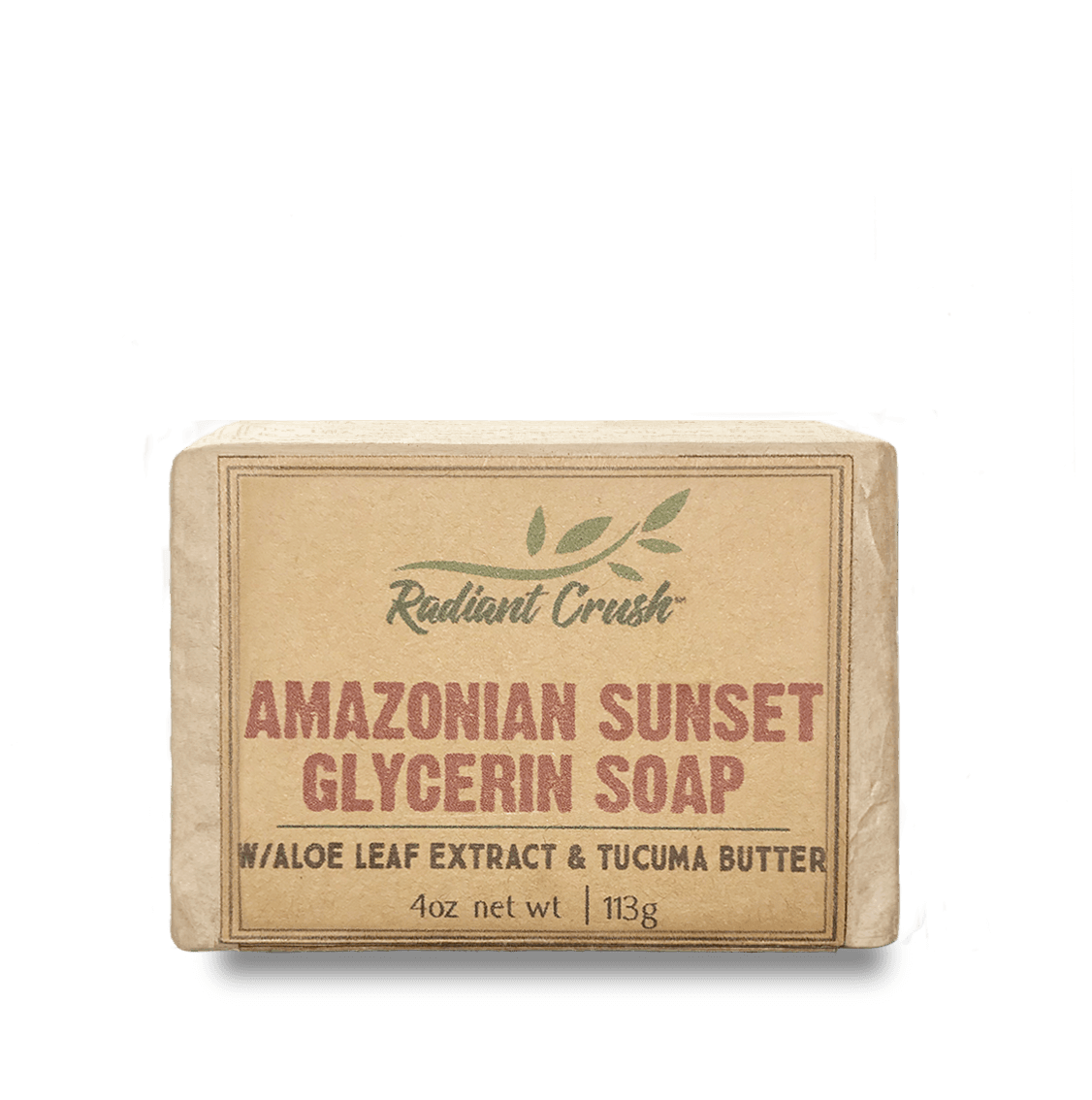 Amazonian Sunset Glycerin Bar Soap - Radiant Crush