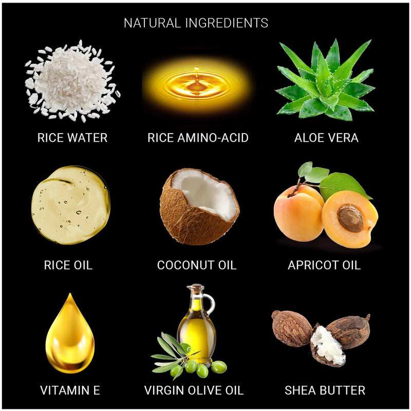 Rice Water Shampoo Bar - Radiant Crush