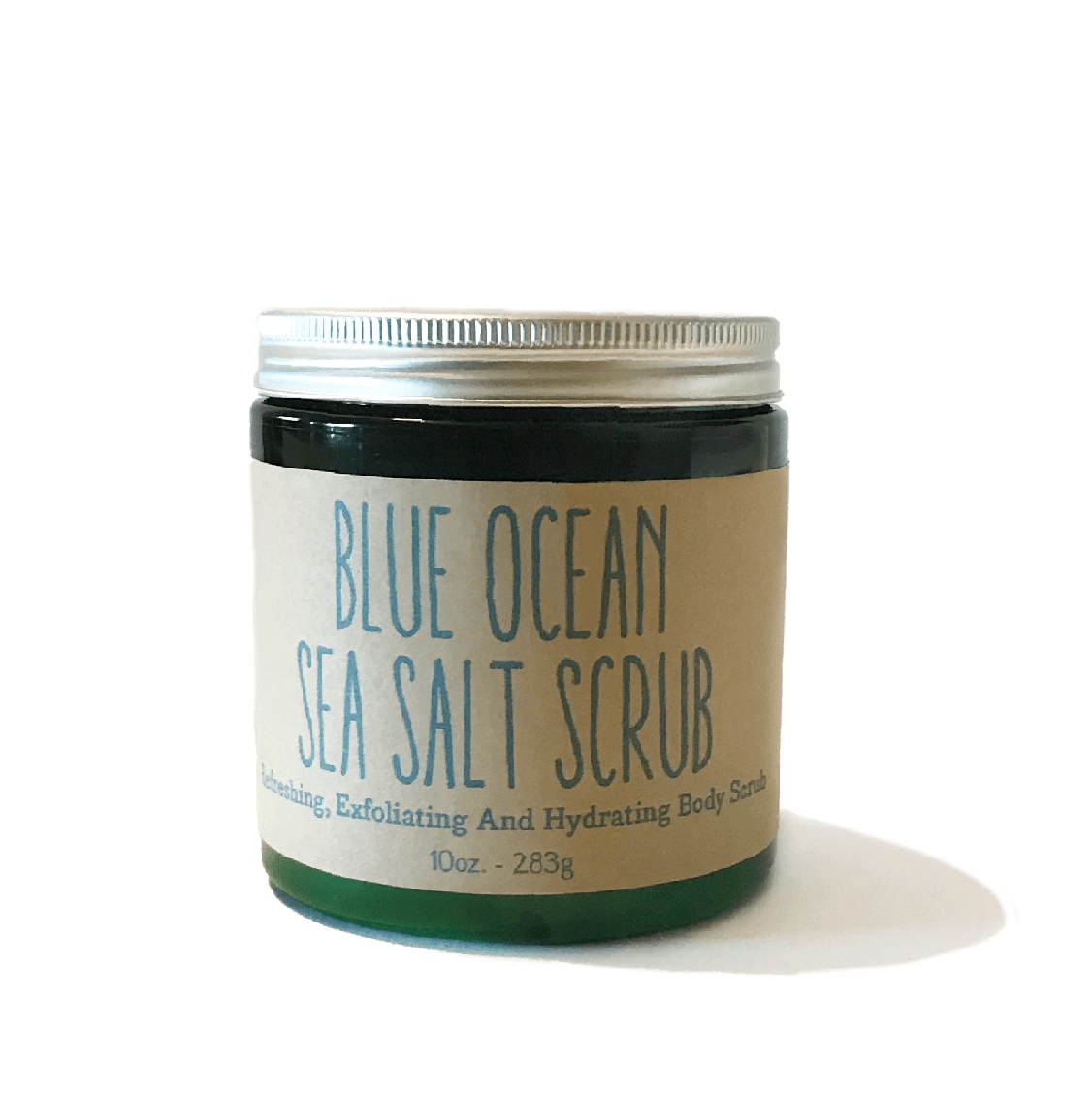 Blue Ocean Sea Salt Body Scrub 10oz - Radiant Crush