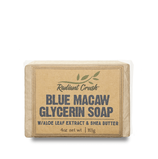 Blue Macaw Glycerin Bar Soap - Radiant Crush