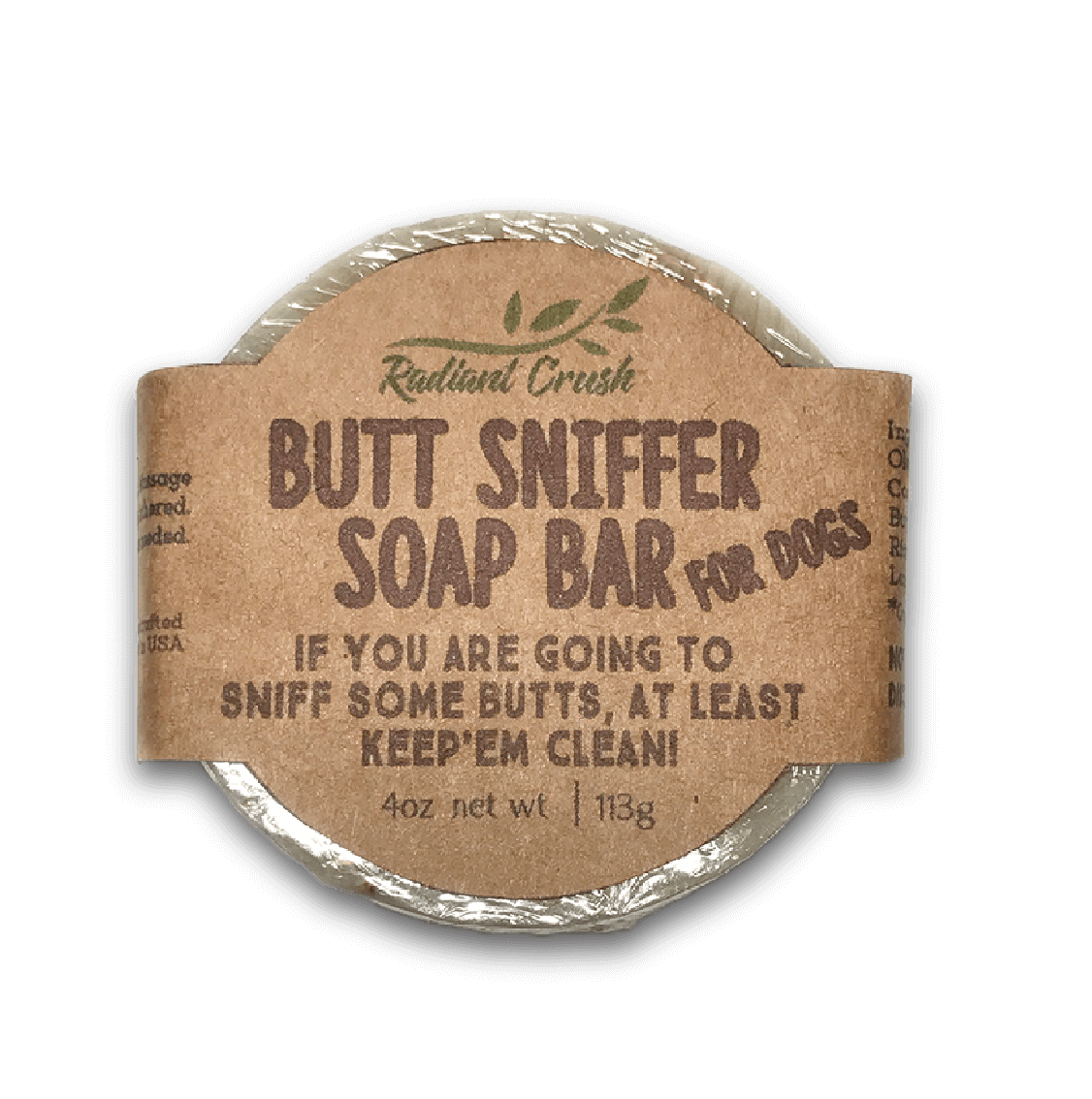 Butt Sniffer Shampoo Bar For Dogs - Radiant Crush