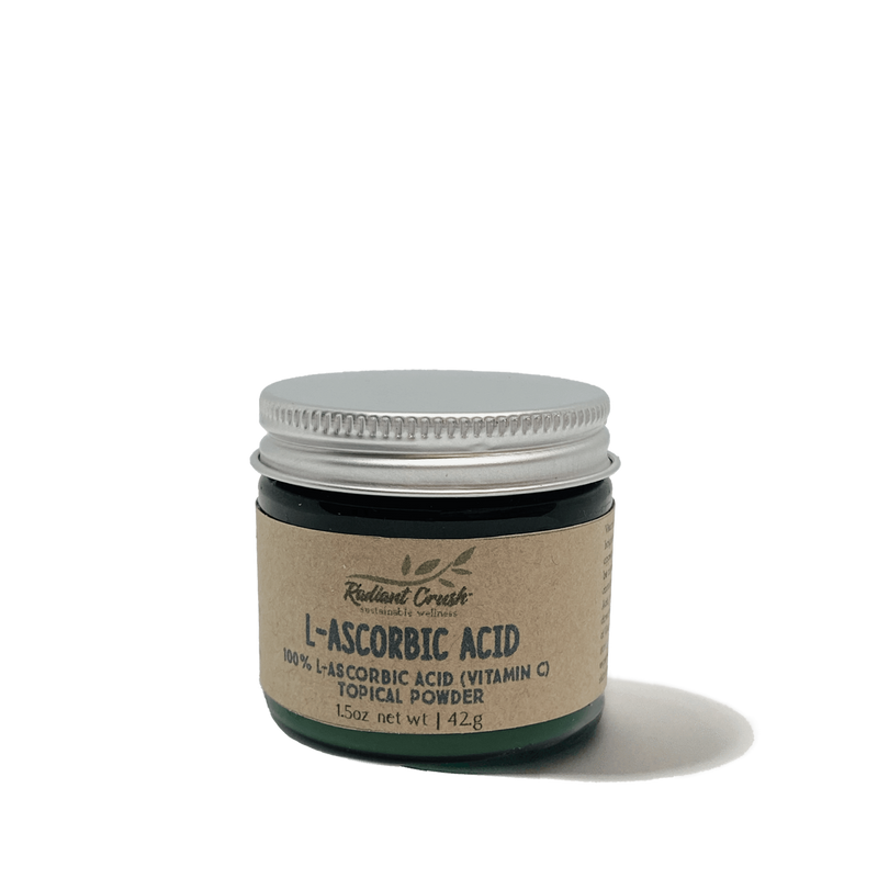 100% L-Ascorbic Acid Powder 1.5oz - Radiant Crush
