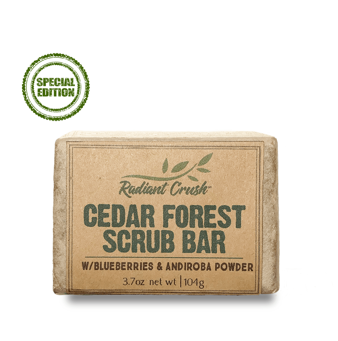Cedar Forest Scrub Bar - Radiant Crush