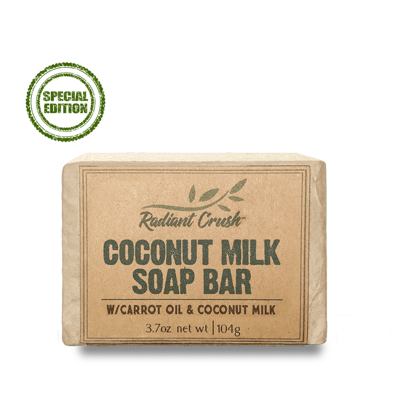Coconut Milk & Carrots Soap Bar - Radiant Crush