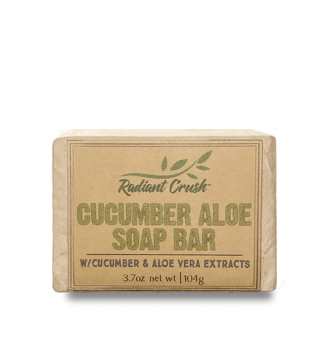 Cucumber and Aloe Bar Soap - Radiant Crush