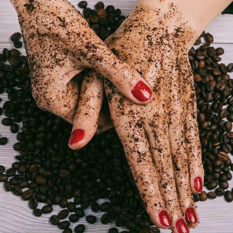SOS Body Buffer. No Mess Coffee Scrub 6oz - Radiant Crush