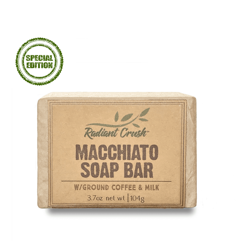 Coffee Soap Bar Macchiato - Radiant Crush