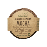Mocha Sustainable Shower Sponge - Radiant Crush