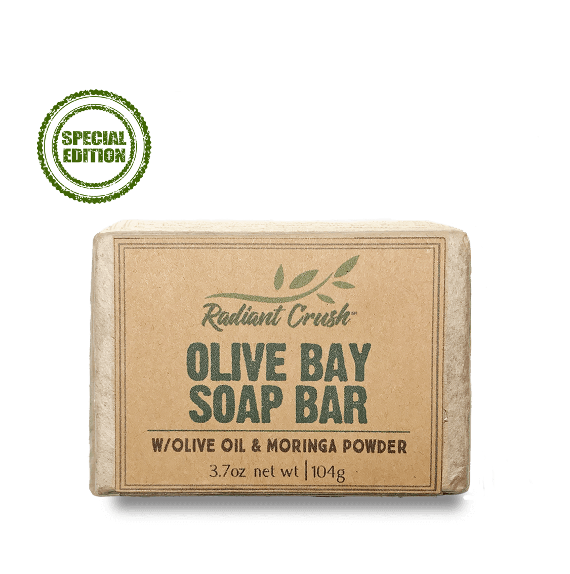 Olive Oil and Moringa Power Soap - Radiant Crush